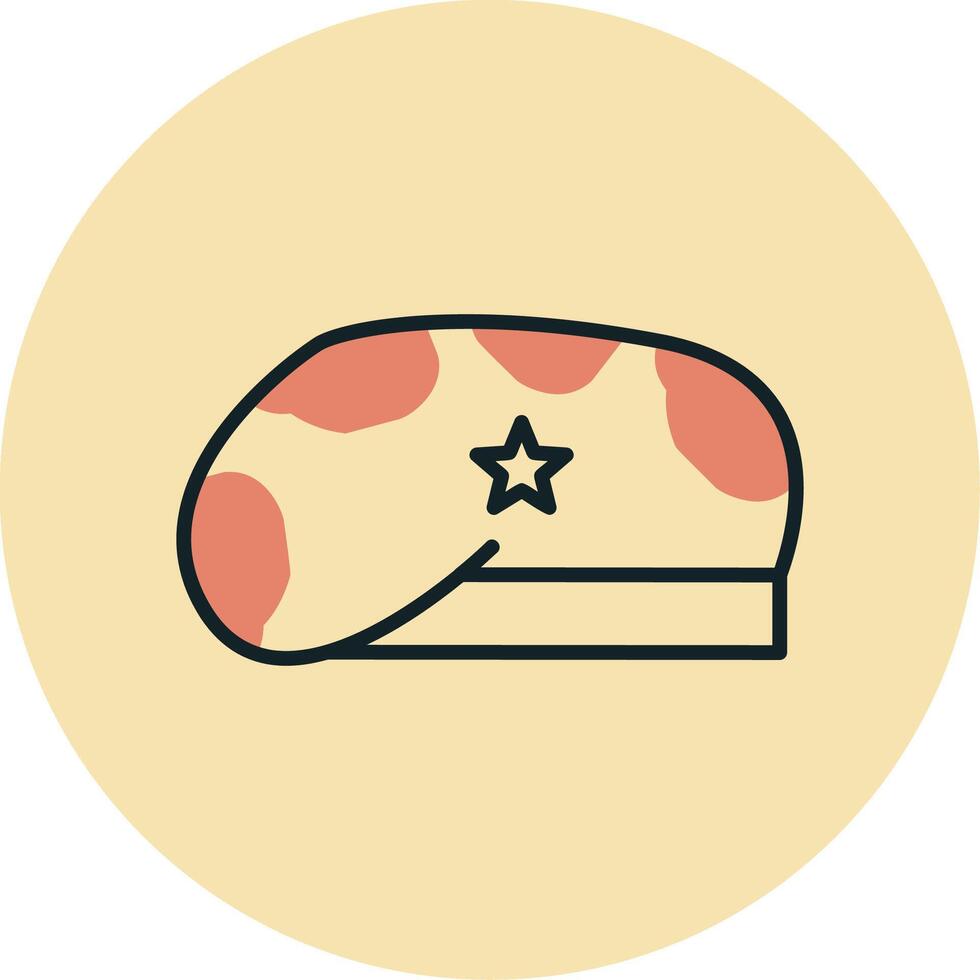 Military Hat Vector Icon
