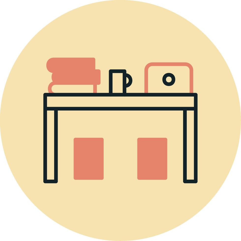 Desk Vector Icon