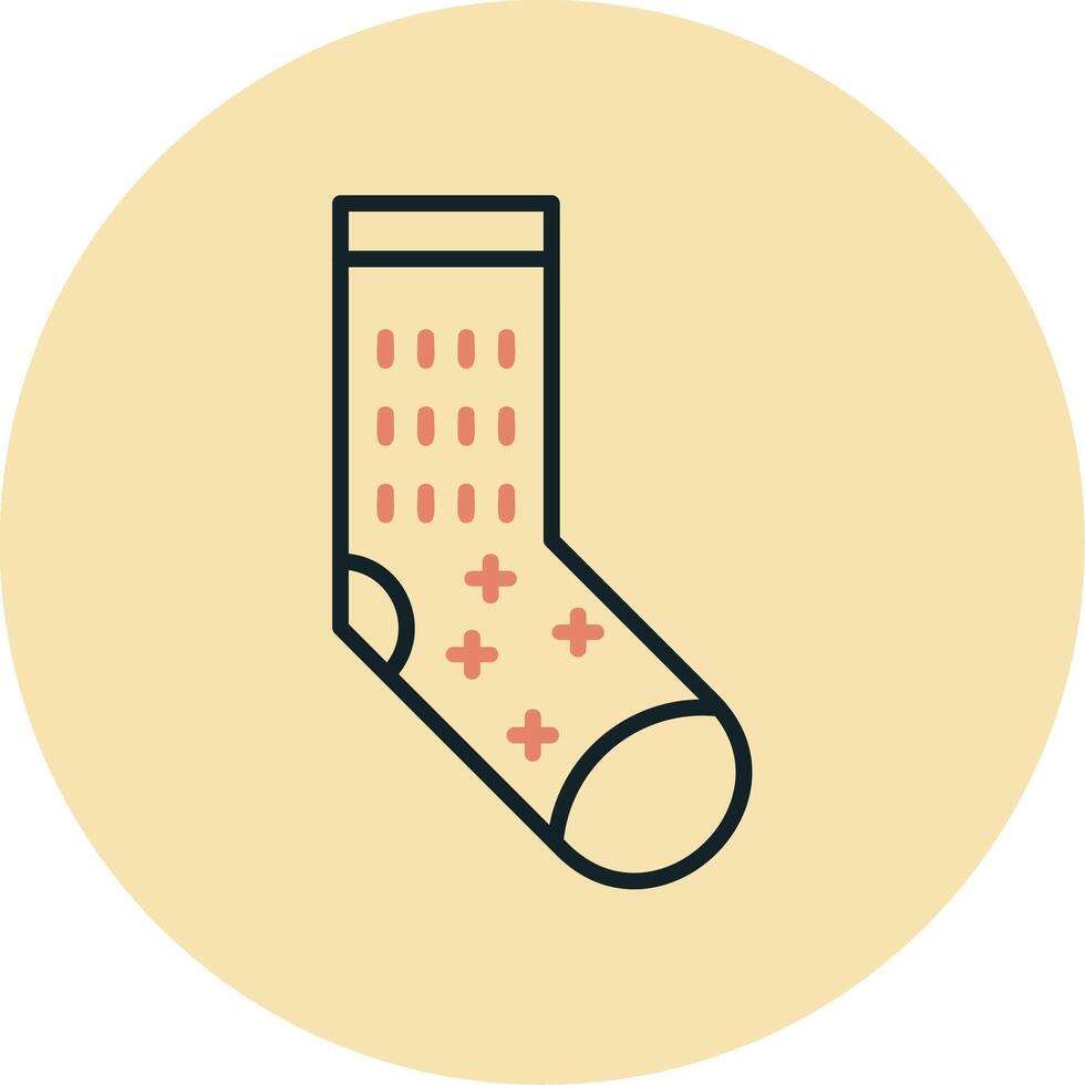 Sock Vector Icon