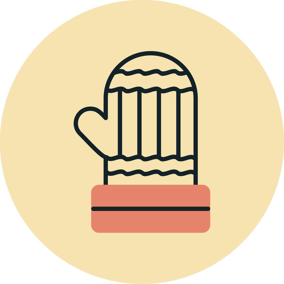 Mitten Vector Icon