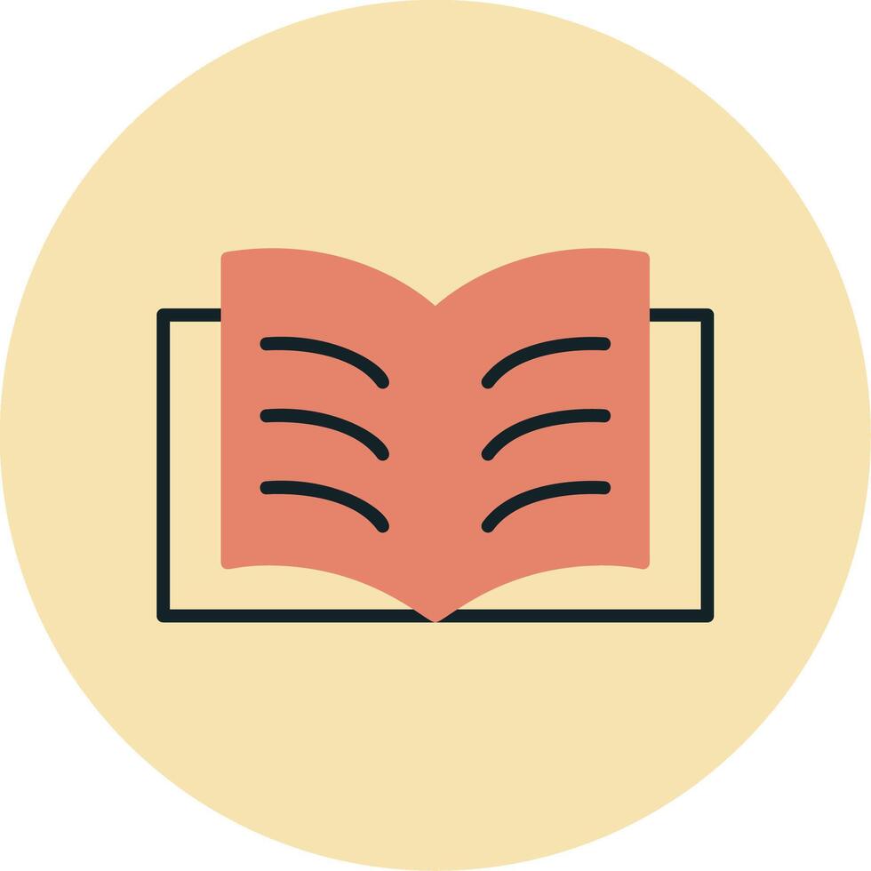 Book Pages Vector Icon