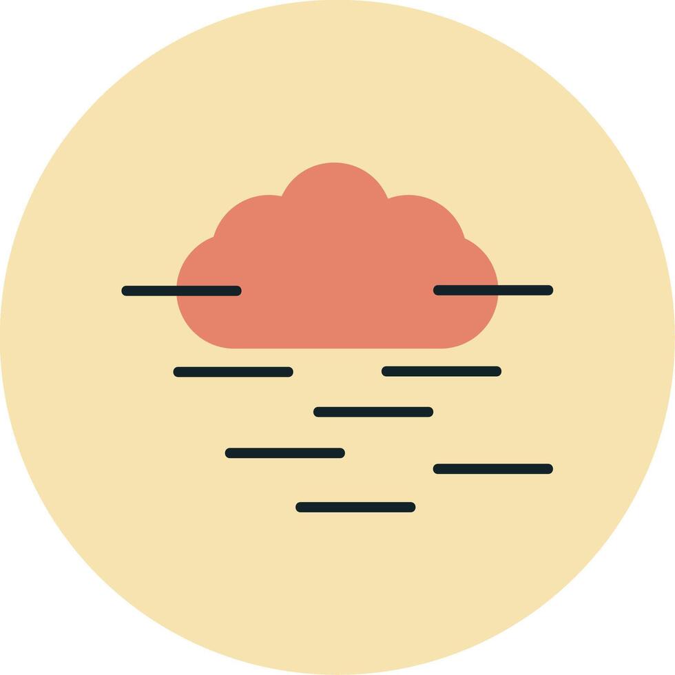 icono de vector de niebla