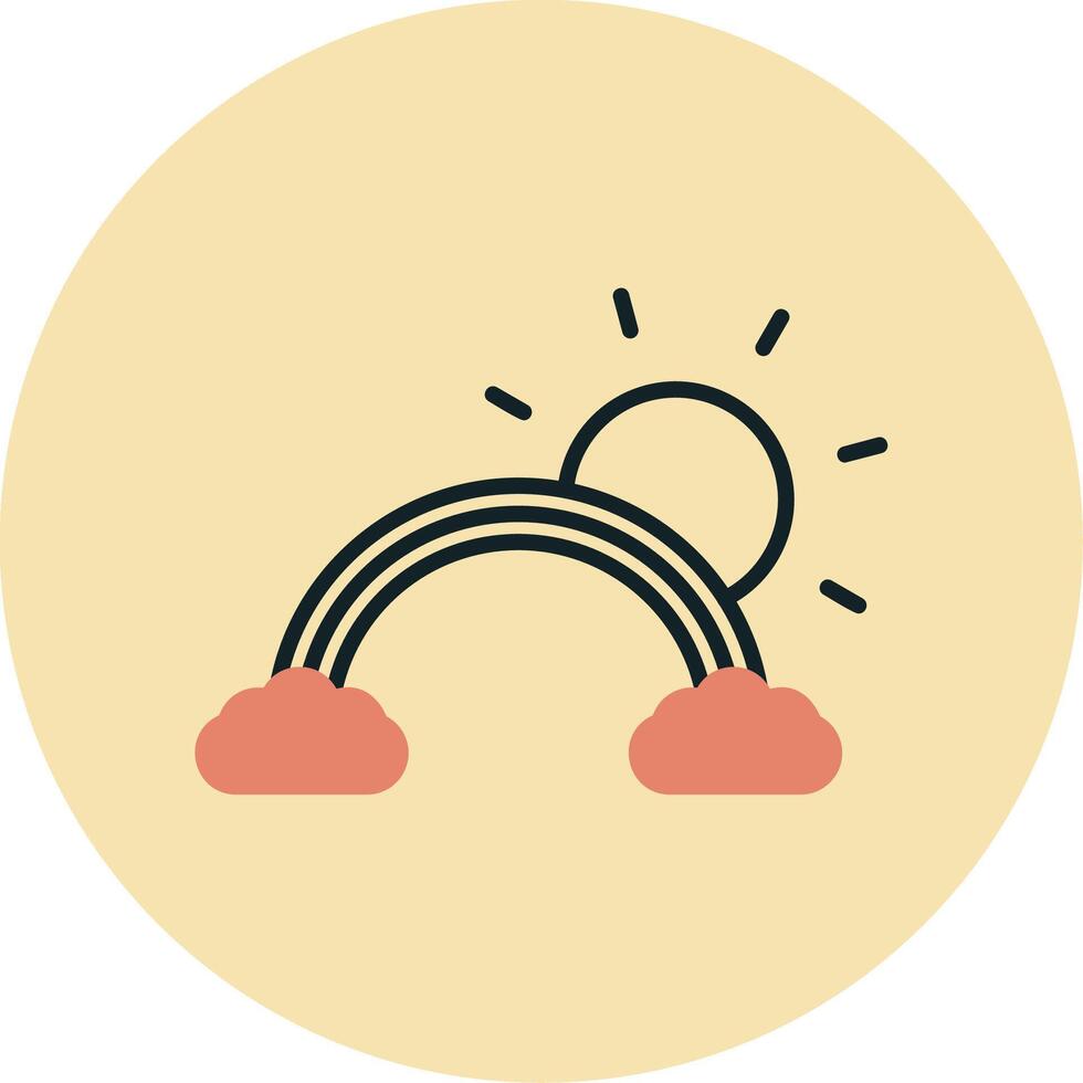 Rainbow Vector Icon