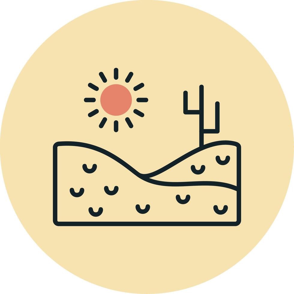 Desert Vector Icon