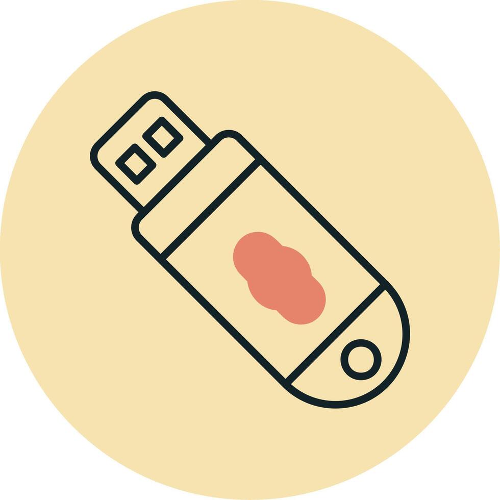 Usb Drive Vector Icon