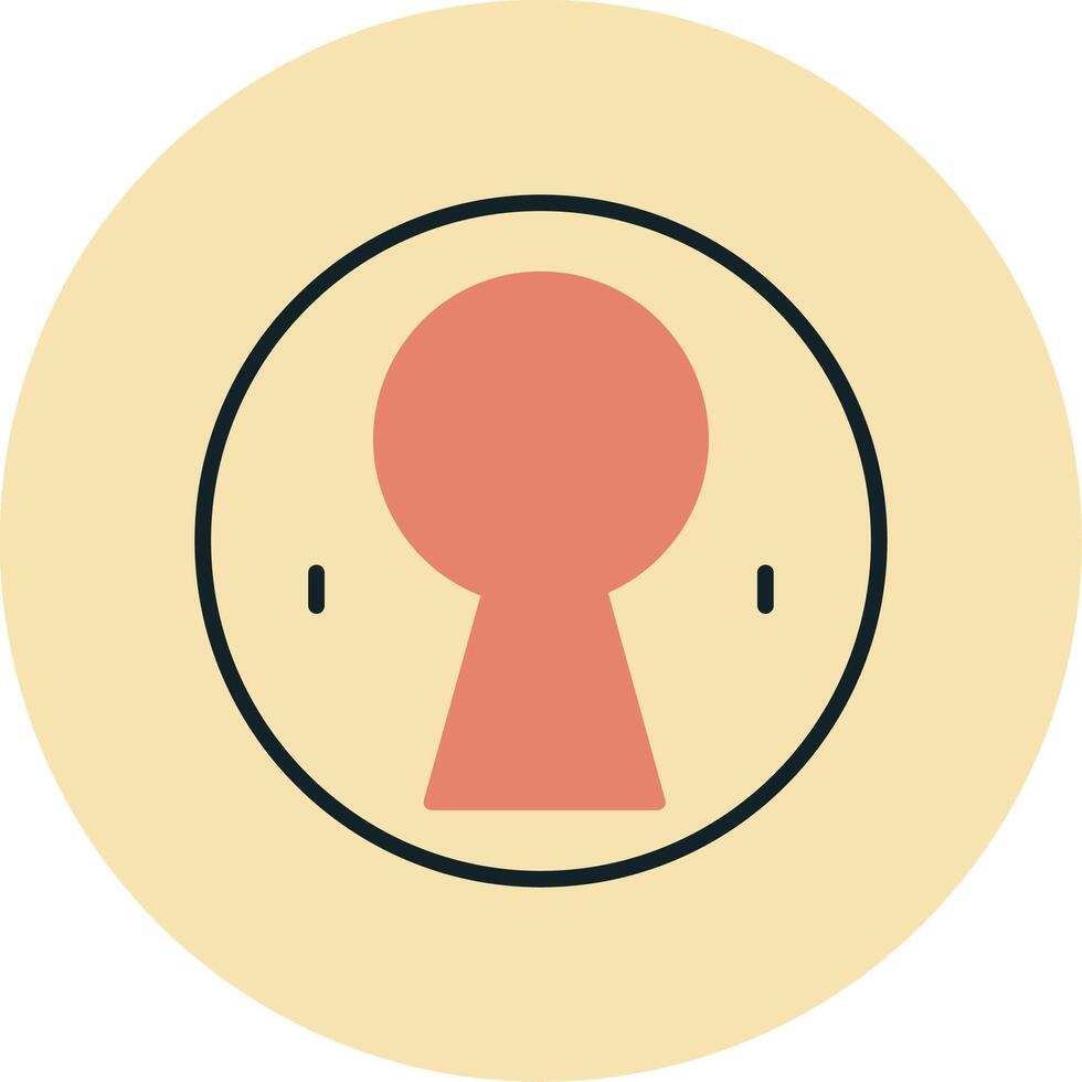 Keyhole Vector Icon