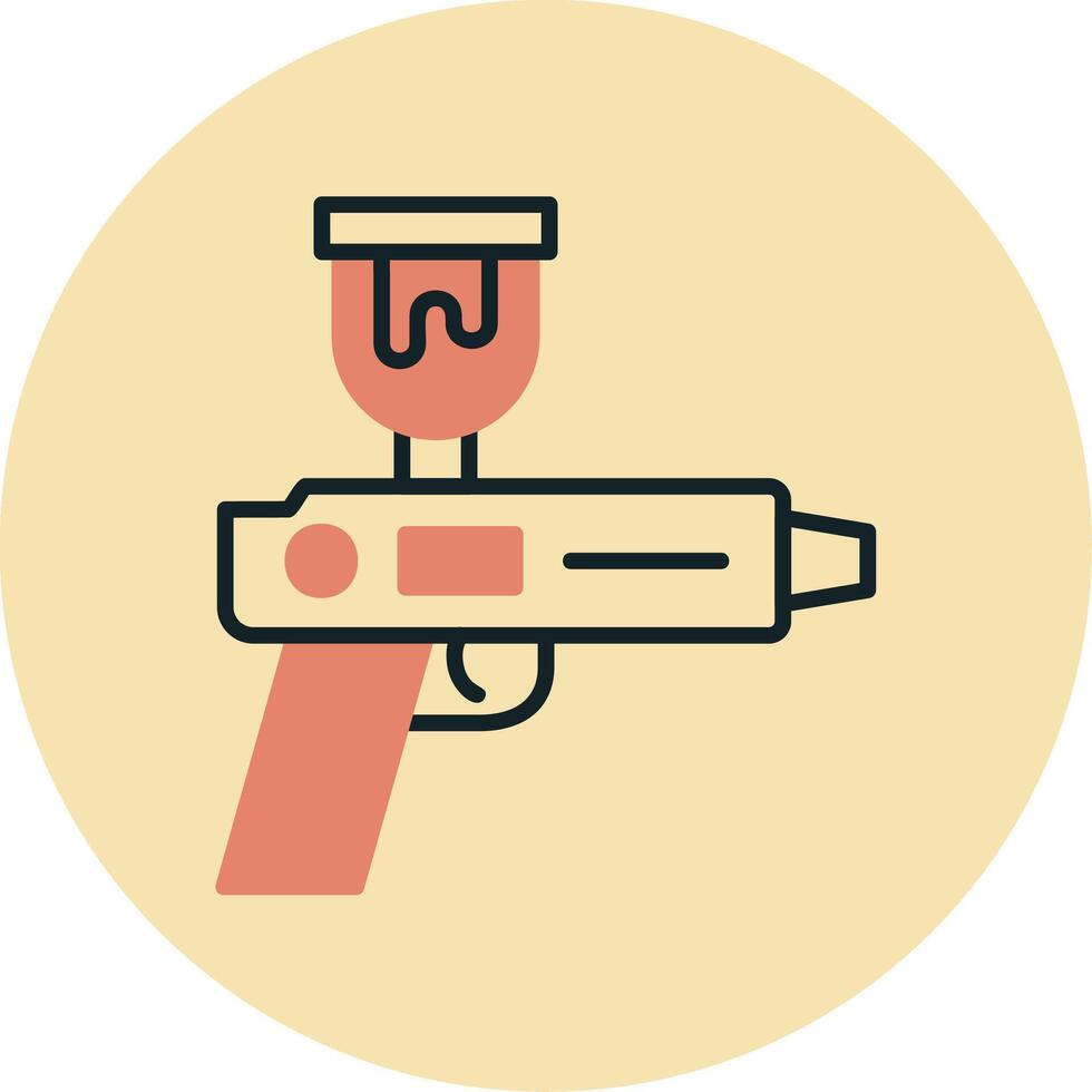 Spray Gun Vector Icon