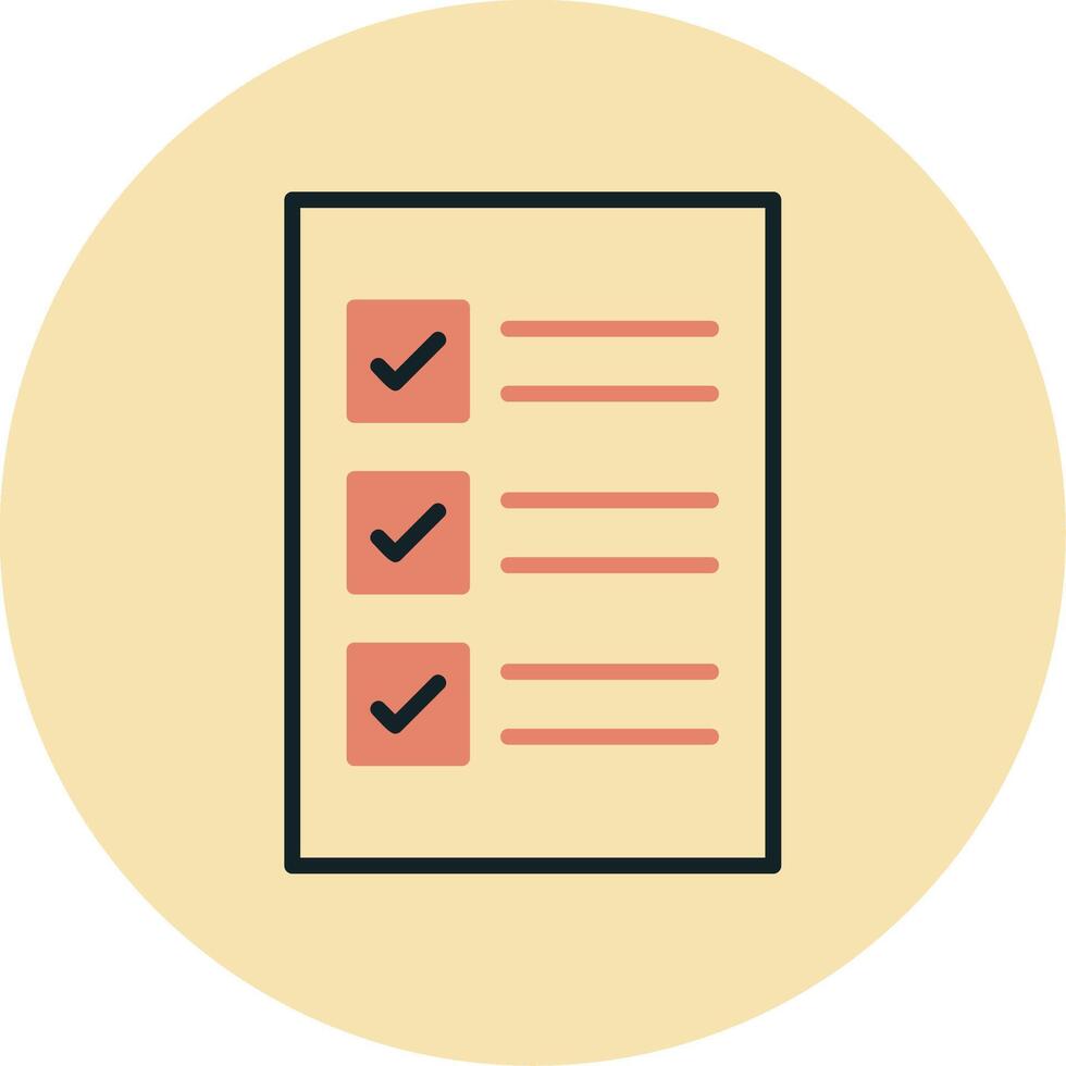 Check List Vector Icon