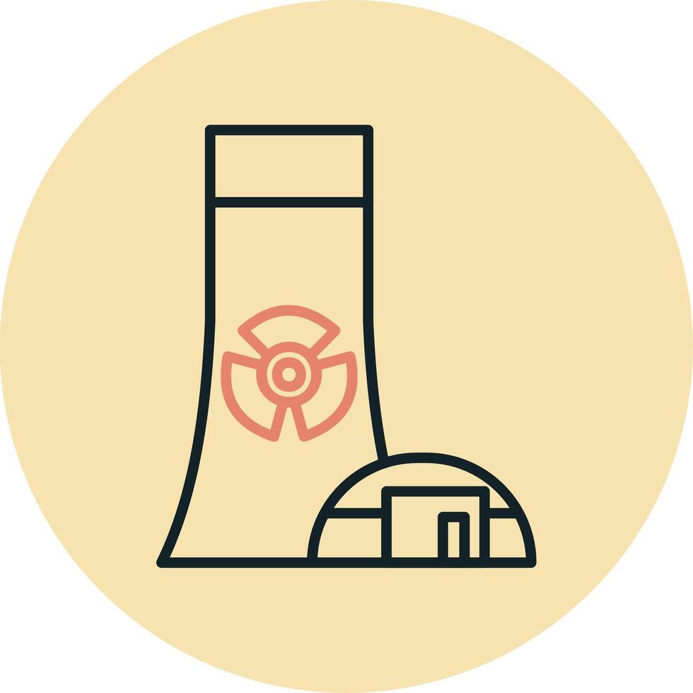 Nuclear Power Vector Icon