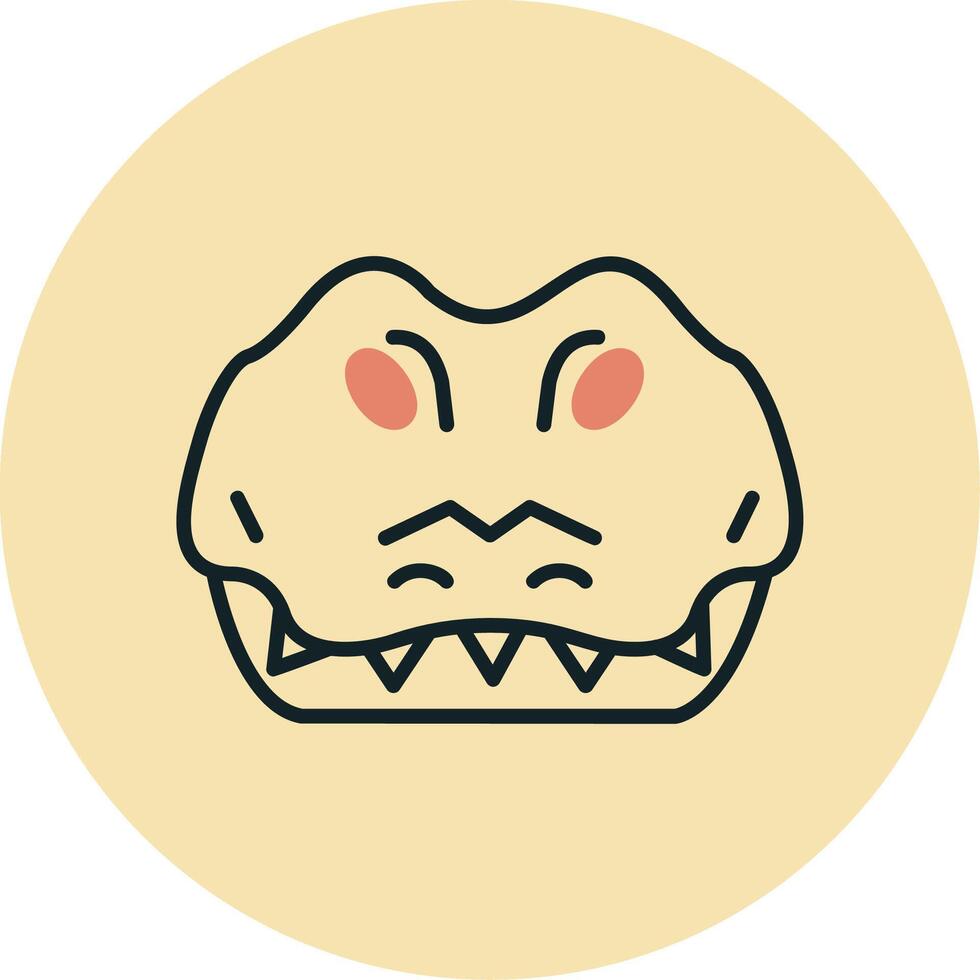 Crocodile Vector Icon