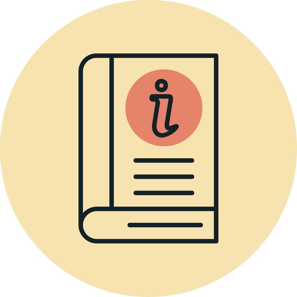 Information Book Vector Icon