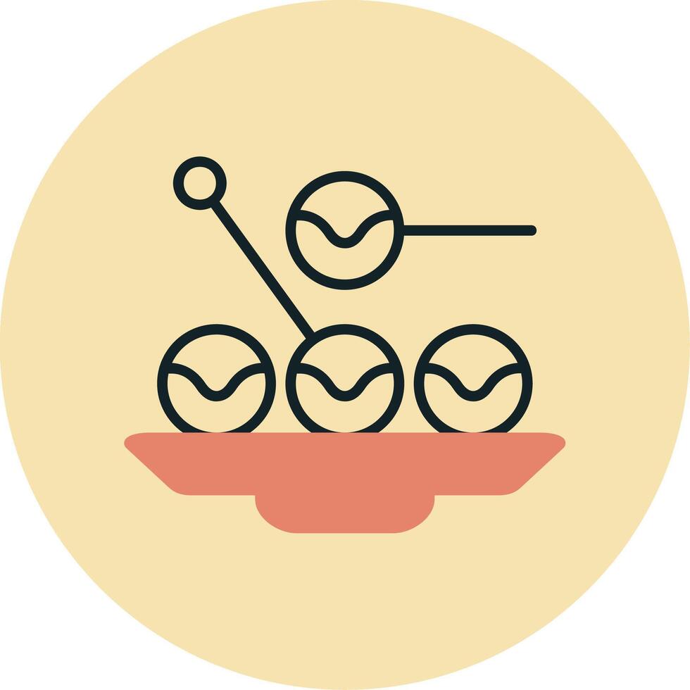 Takoyaki Vector Icon