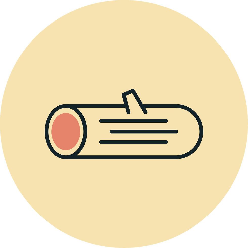 Log Vector Icon