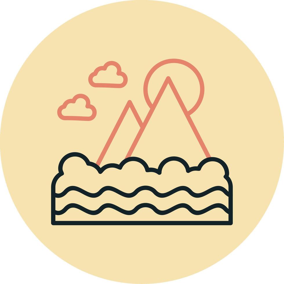 Mount Fuji Vector Icon