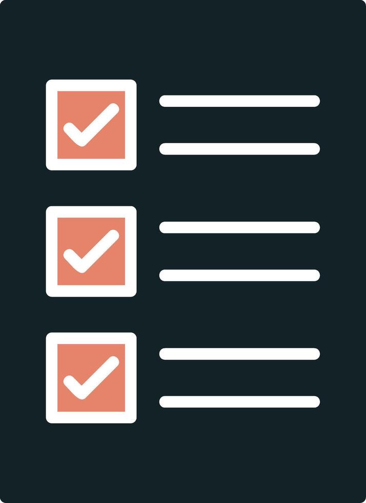 Check List Vector Icon