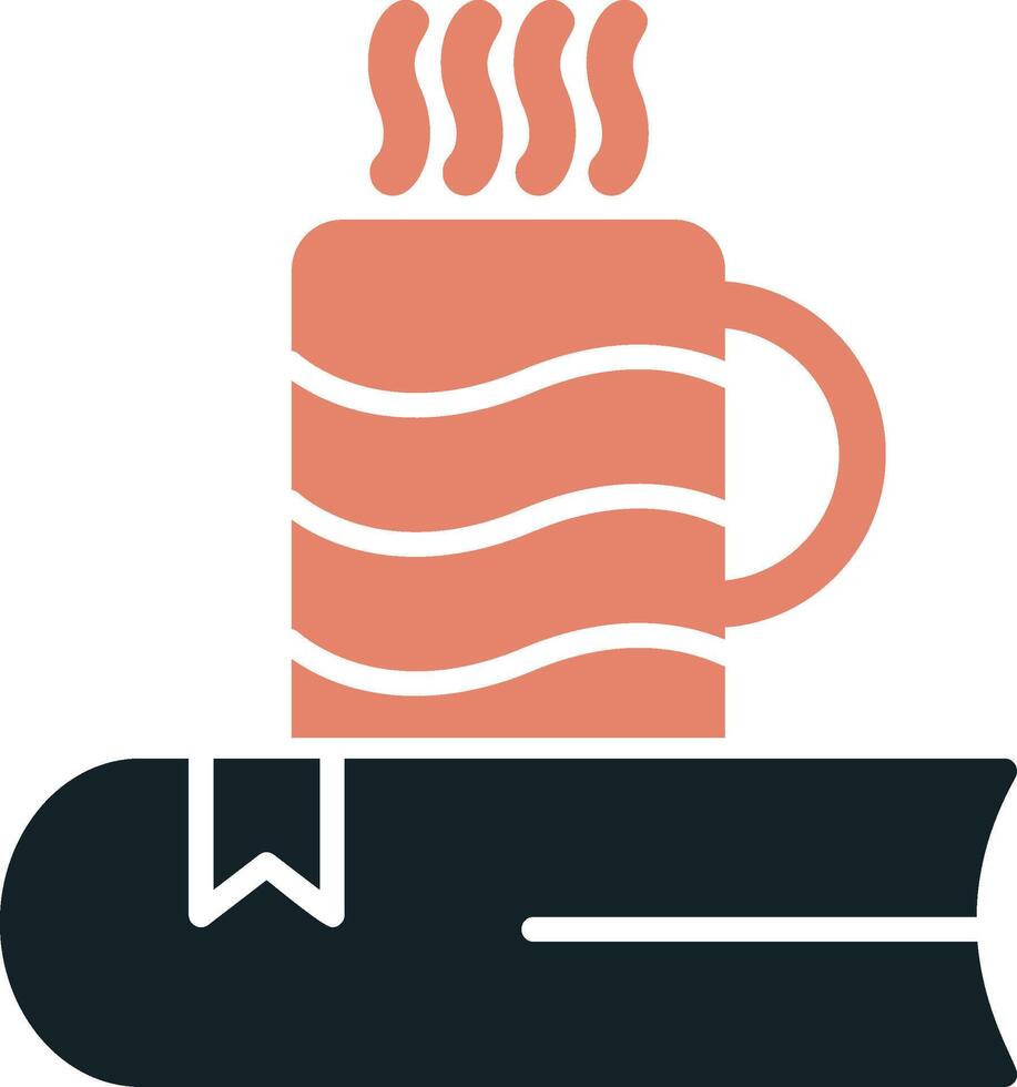 Tea Book Vector Icon