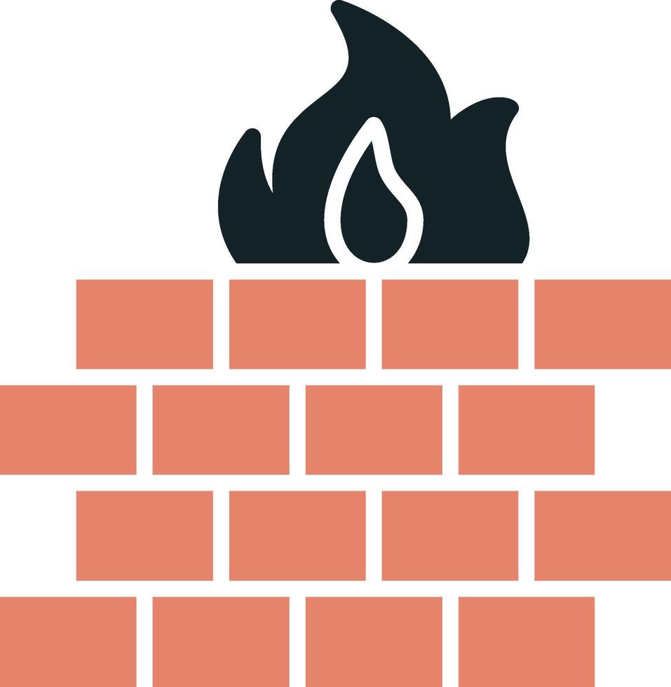 Firewall Vector Icon