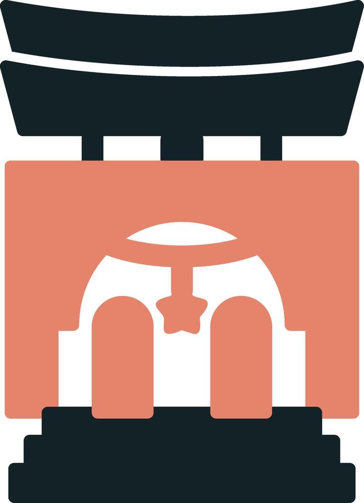 Shrine Vector Icon