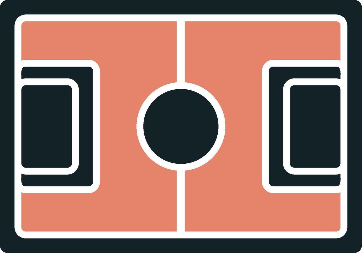 Football Ground Vector Icon