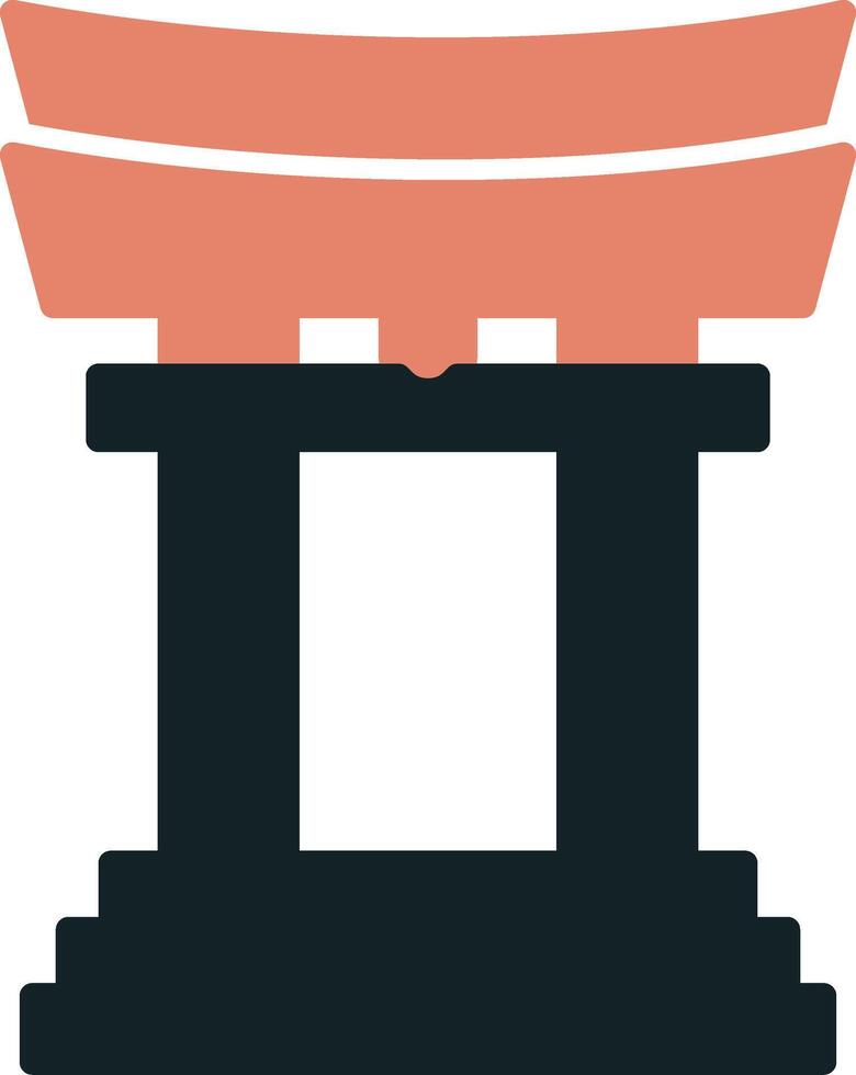 Torii Gate Vector Icon