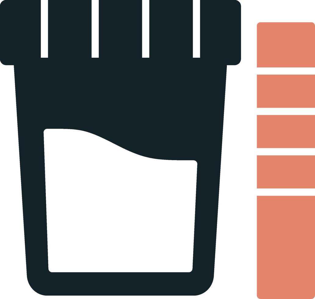 Urine Test Vector Icon