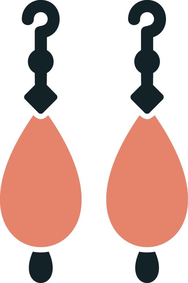 Earrings Vector Icon