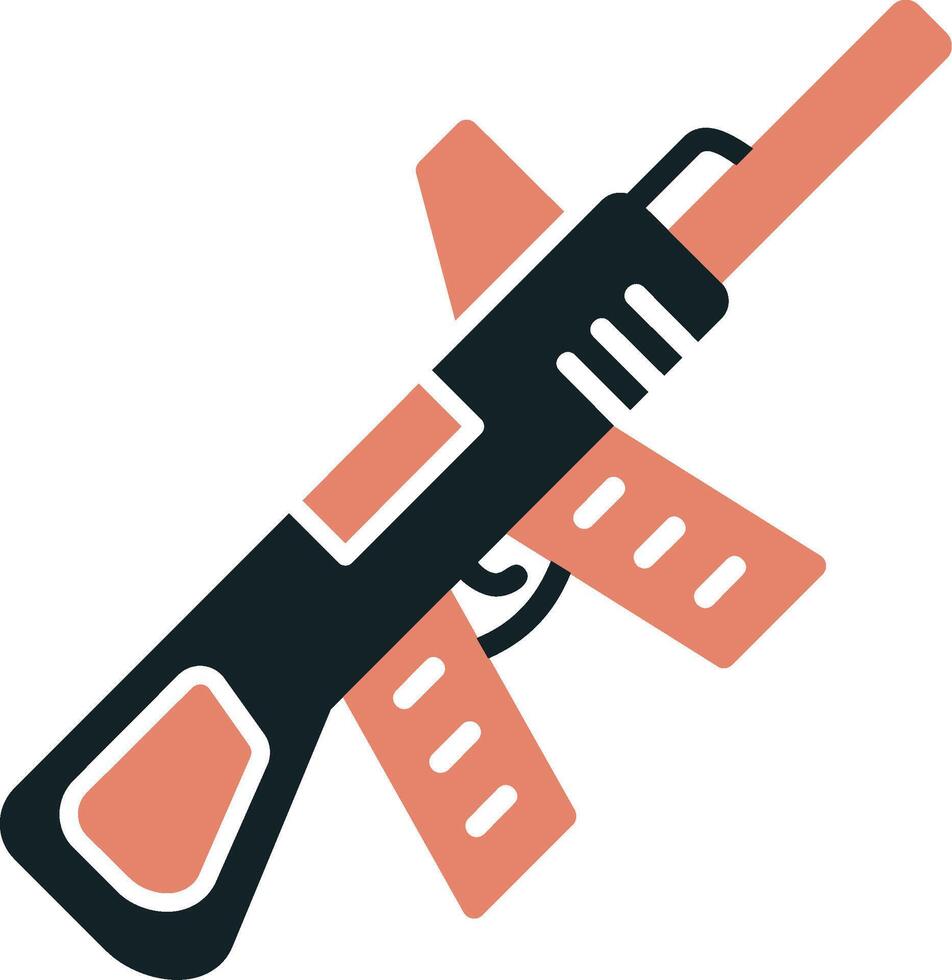 Machine Gun Vector Icon