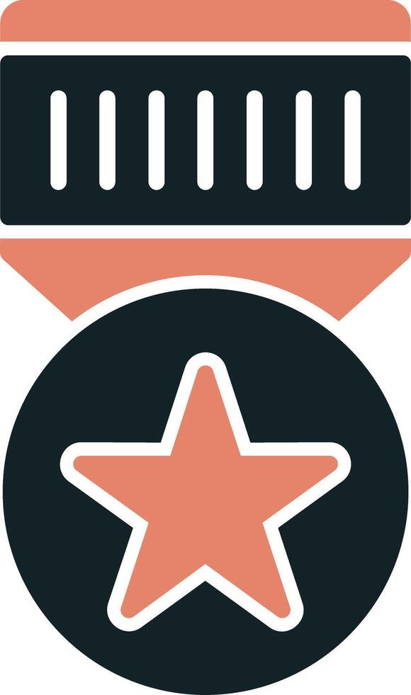 Military Badge Vector Icon