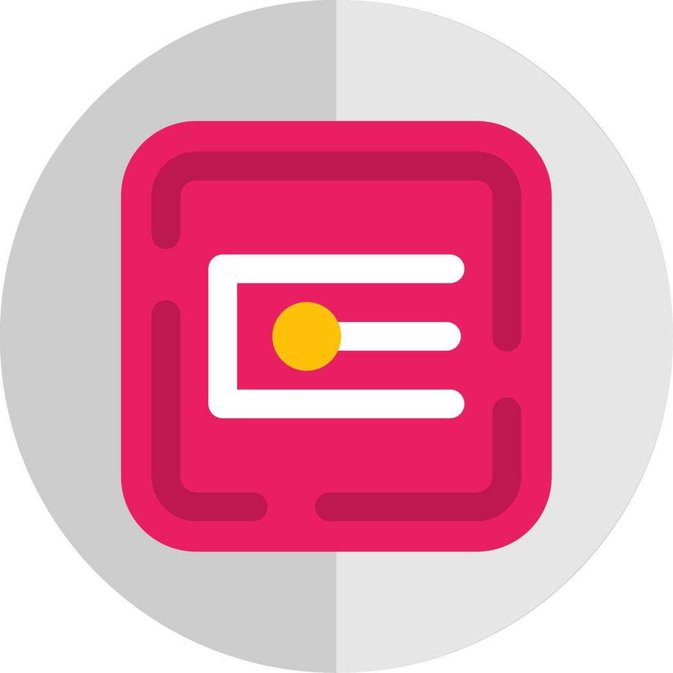 Endpoint Flat Scale Icon vector