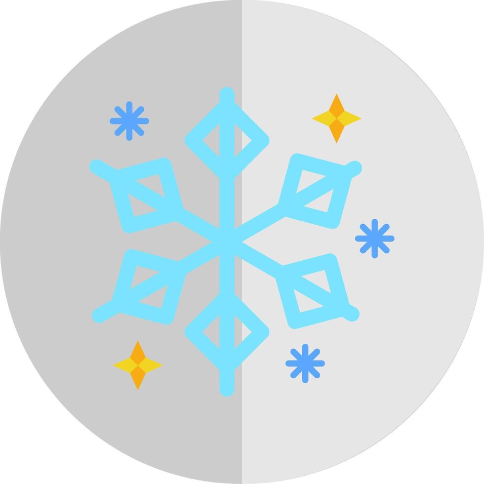 Winter Flat Scale Icon vector