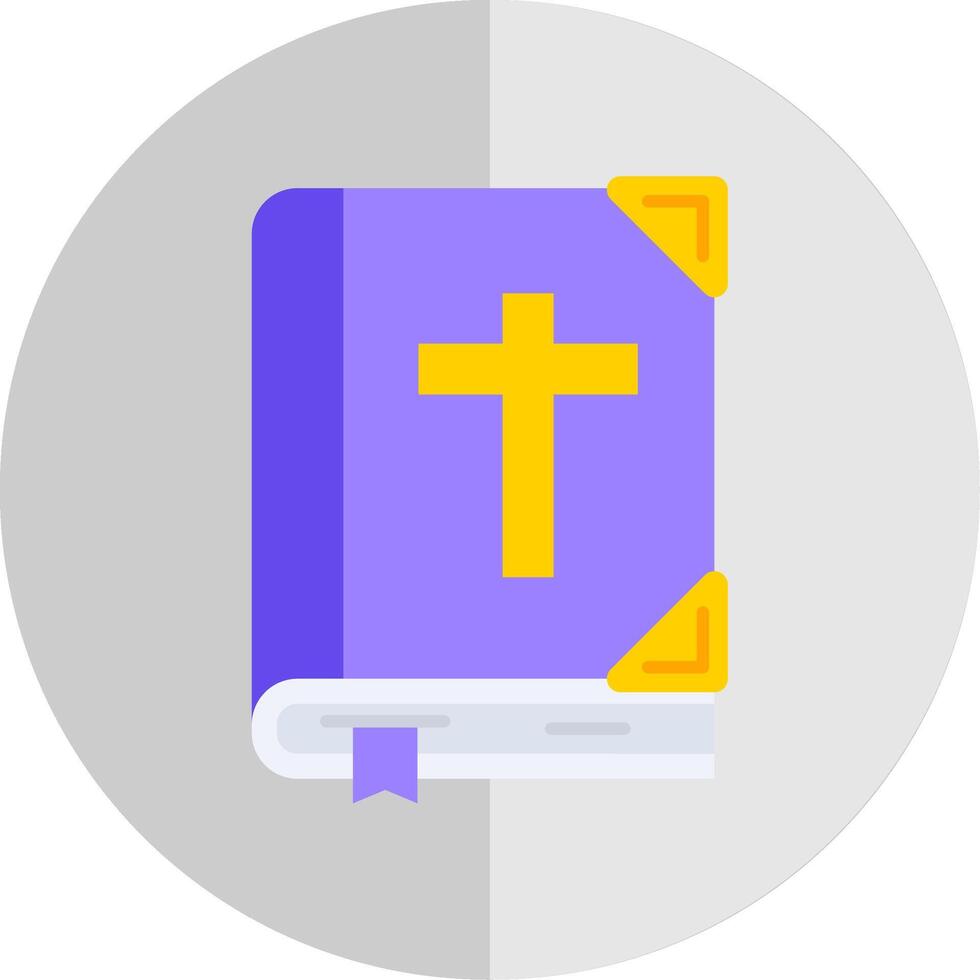 Bible Flat Scale Icon vector