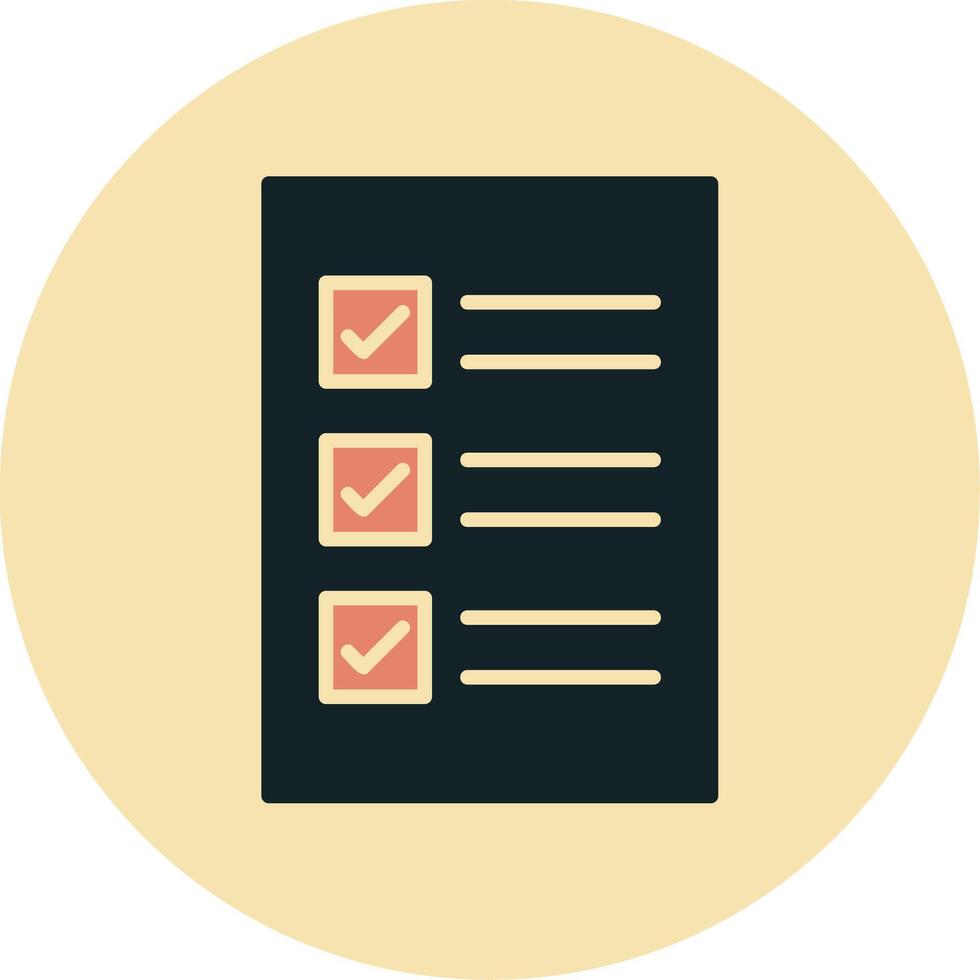 Check List Vector Icon