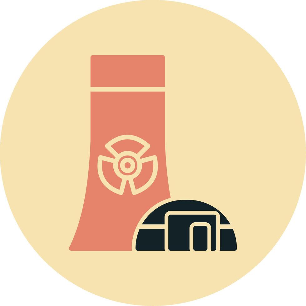 Nuclear Power Vector Icon