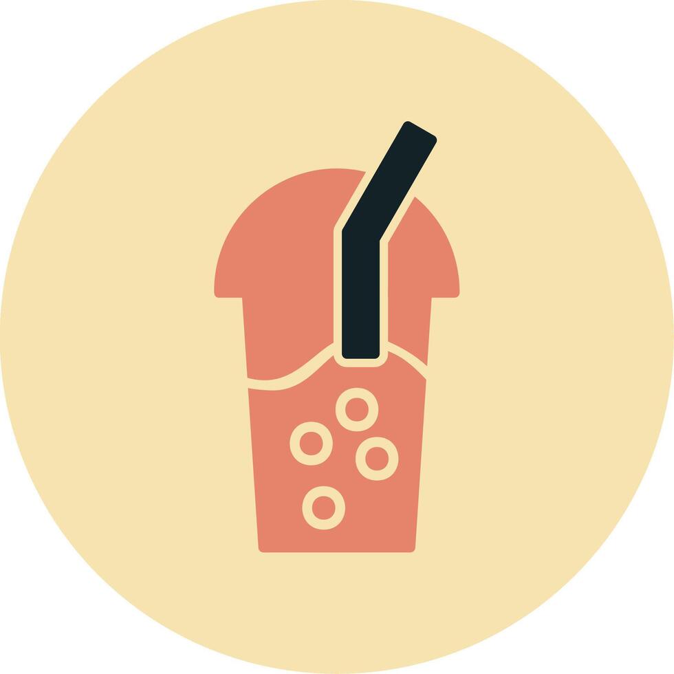 Bubble Tea Vector Icon