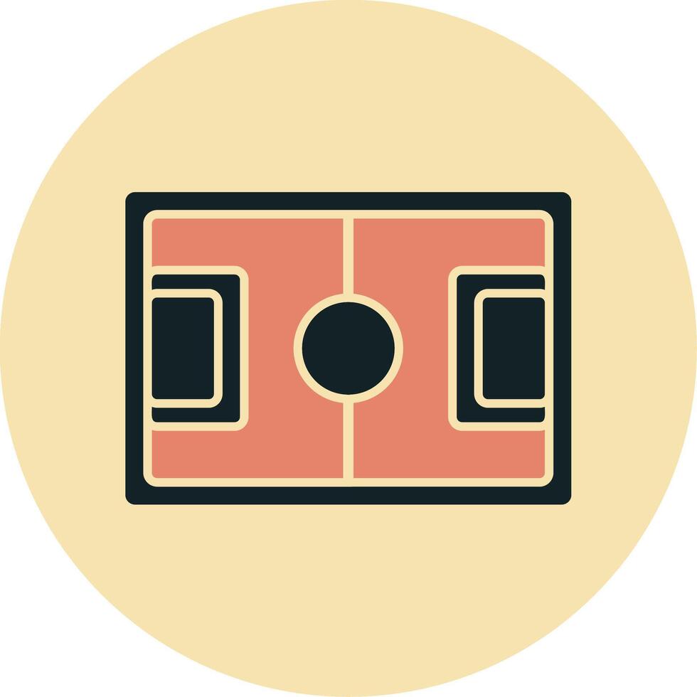 Football Ground Vector Icon