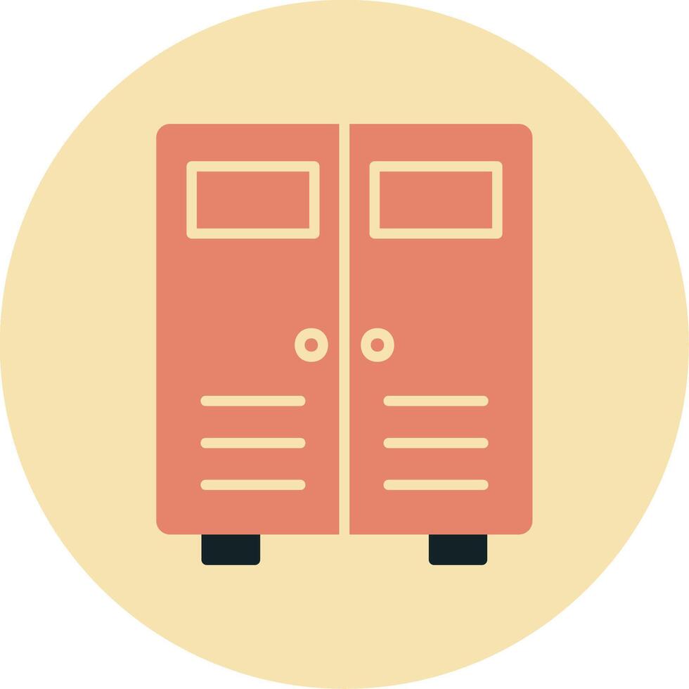 Lockers Vector Icon