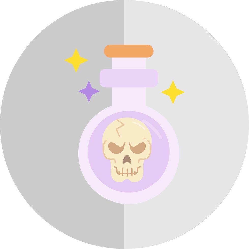 Potion Flat Scale Icon vector