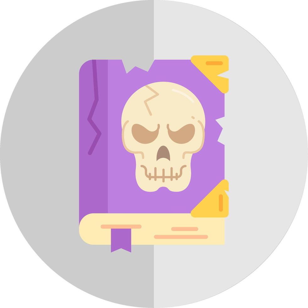 libro plano escala icono vector