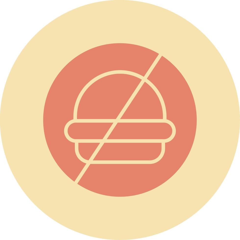 No Food Vector Icon
