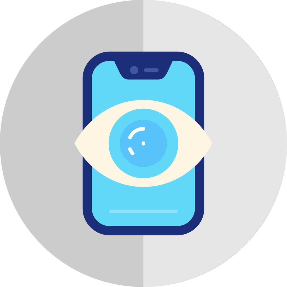 Vision Flat Scale Icon vector