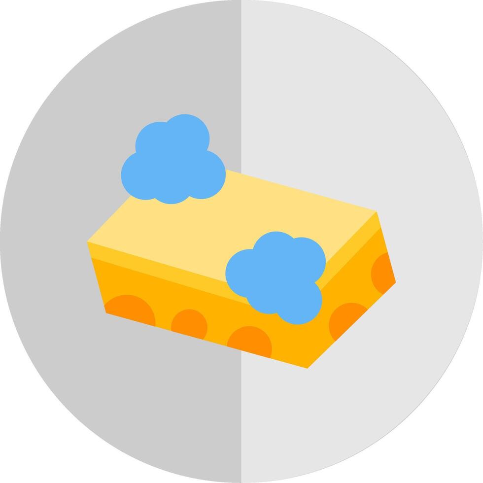 Sponge Flat Scale Icon vector