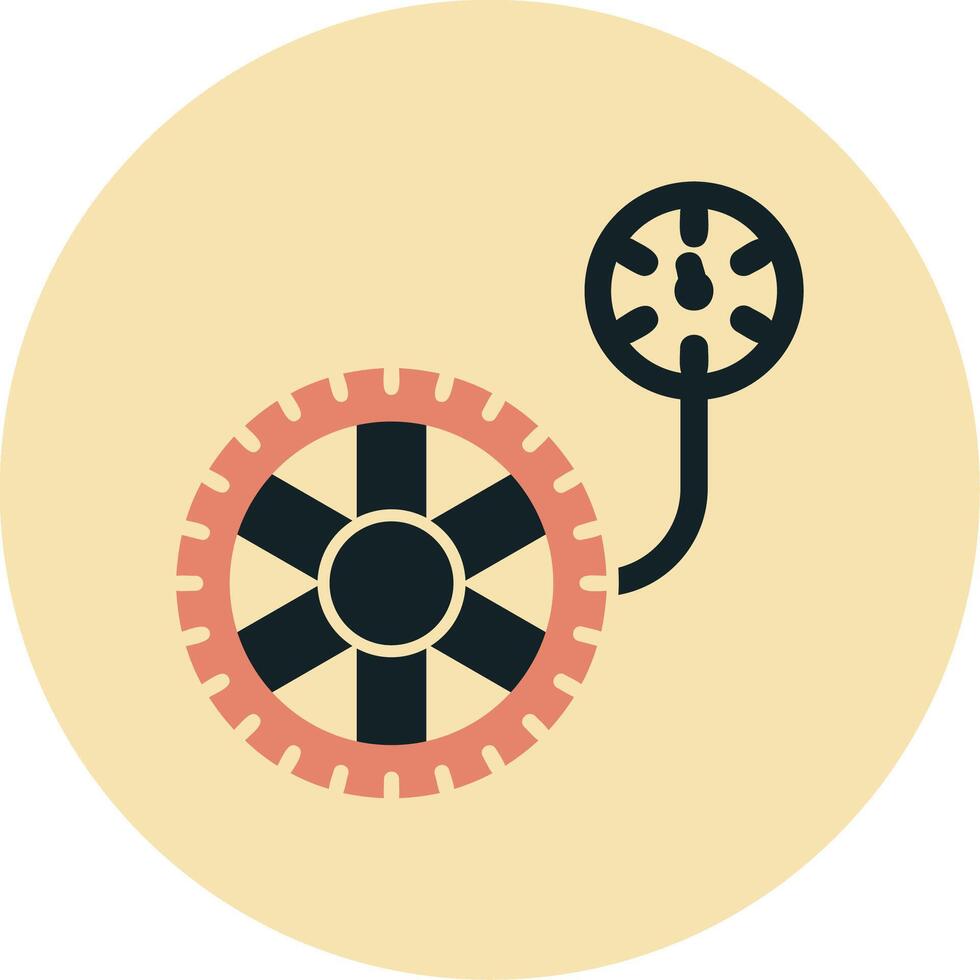 Pressure Gauge Vector Icon