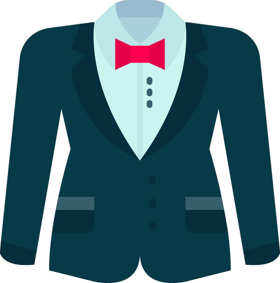 Blazer Flat Scale Icon vector