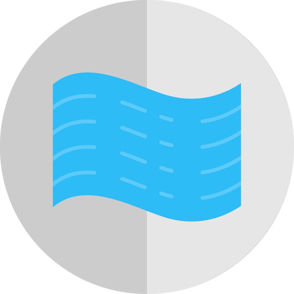 Haze Flat Scale Icon vector