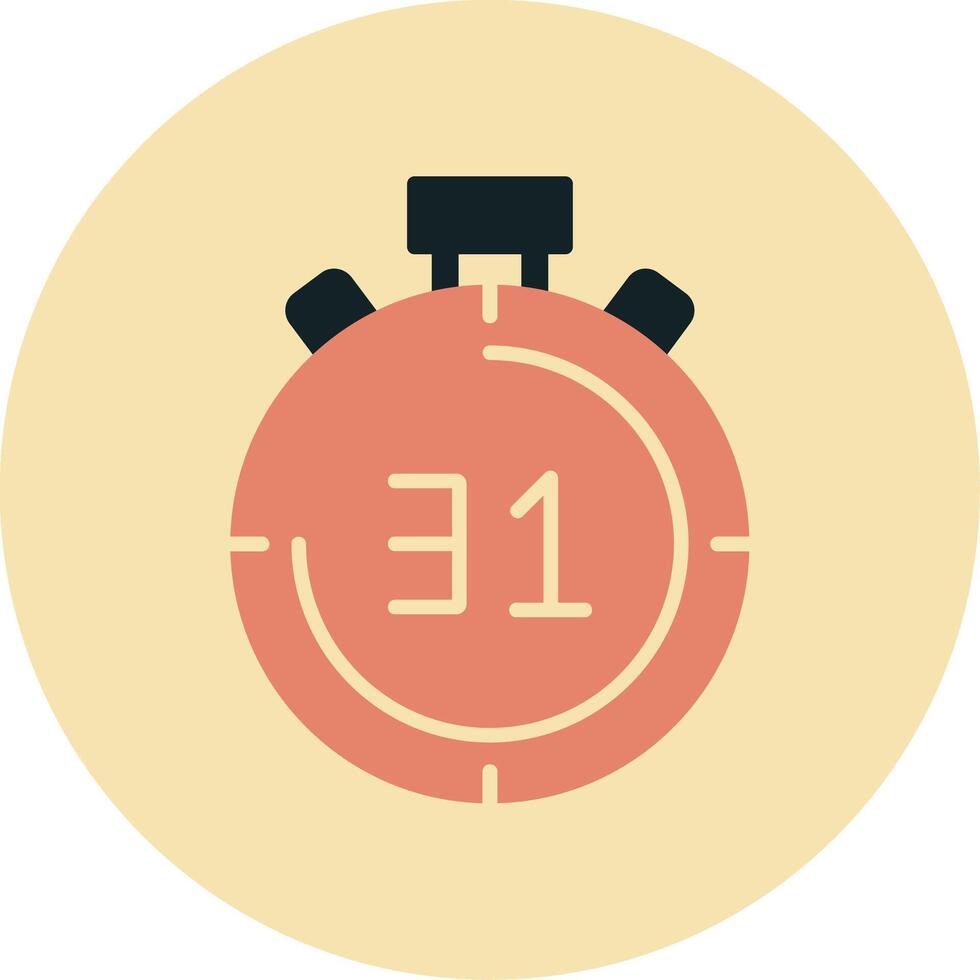 Stopwatch Vector Icon