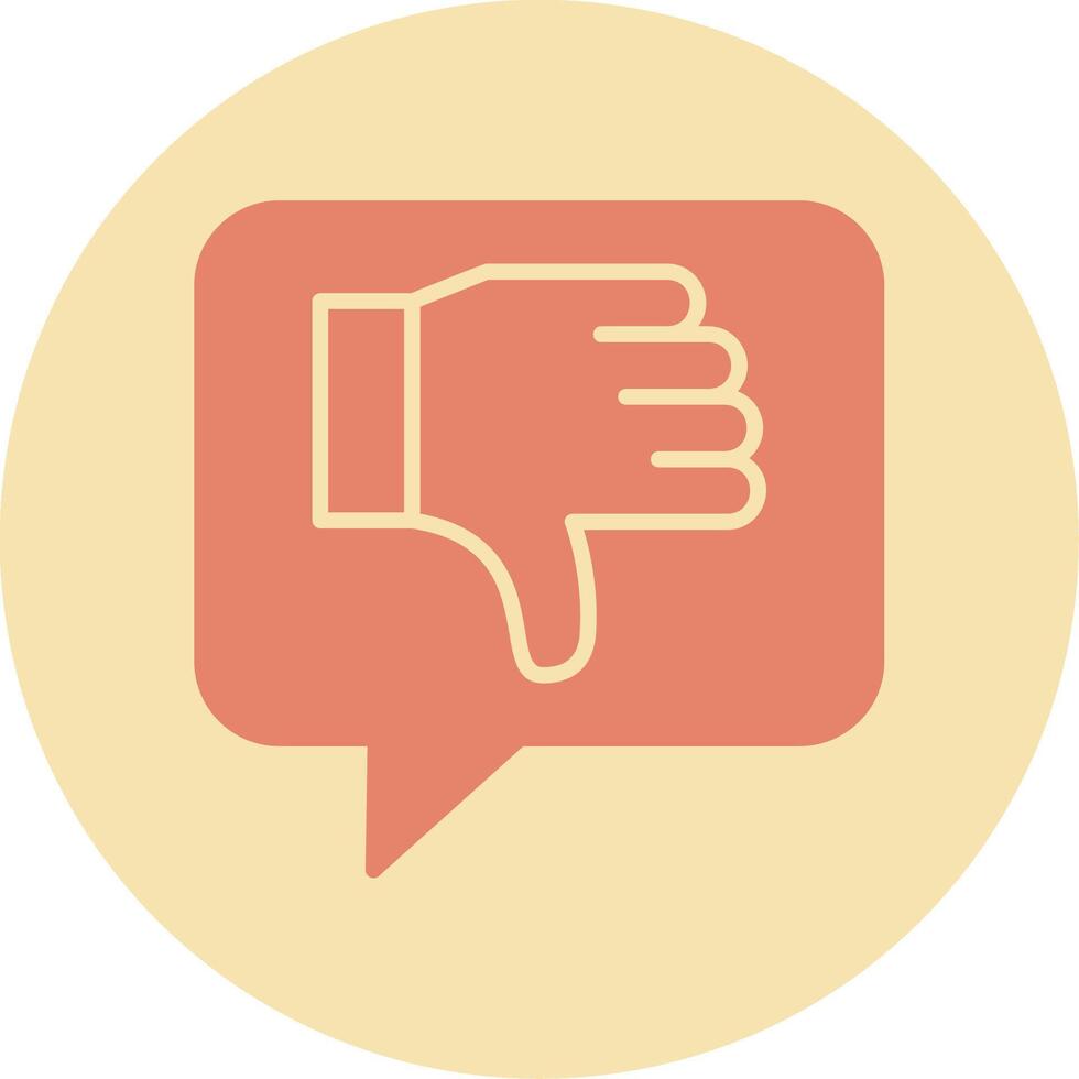 Dislike Vector Icon