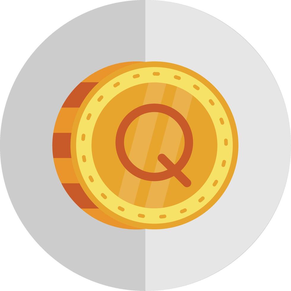 Quetzal Flat Scale Icon vector