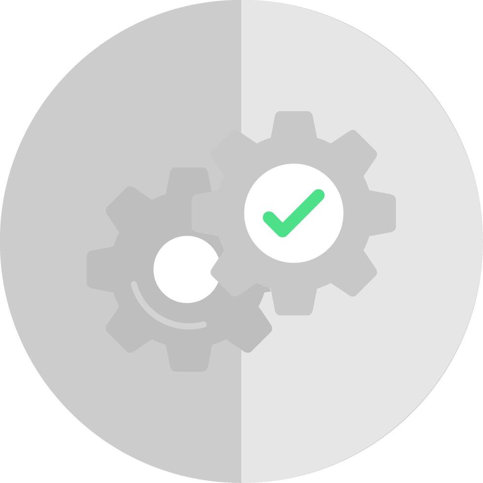 Setting Flat Scale Icon vector