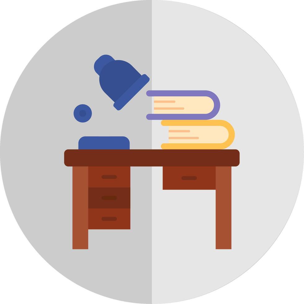Workspace Flat Scale Icon vector