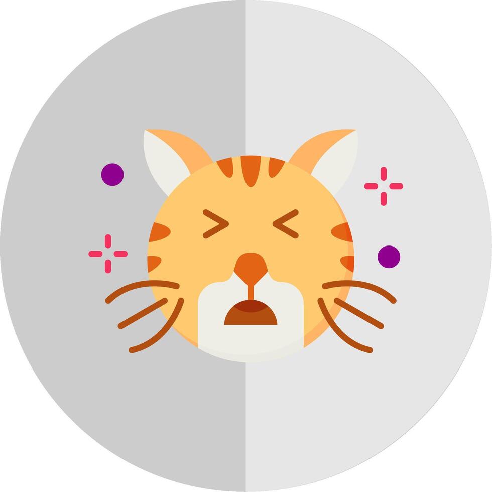 Anguish Flat Scale Icon vector